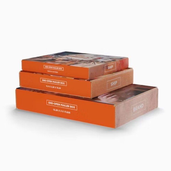 Picture of End Open Boxes