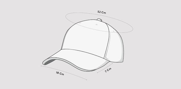 Picture of VistaPrint® Printed Baseball Cap