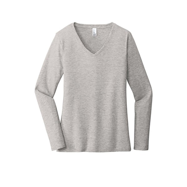 Picture of District Women's Very Important Long Sleeve V-Neck