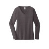 Picture of District Women's Very Important Long Sleeve V-Neck