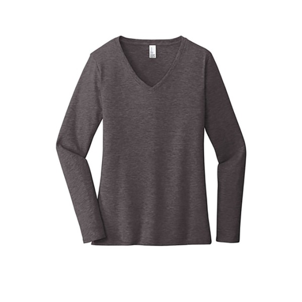 Picture of District Women's Very Important Long Sleeve V-Neck