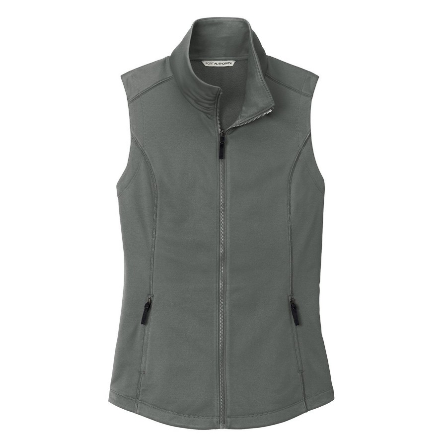 Port Authority® Women’s Smooth Fleece Vest with custom embroidery