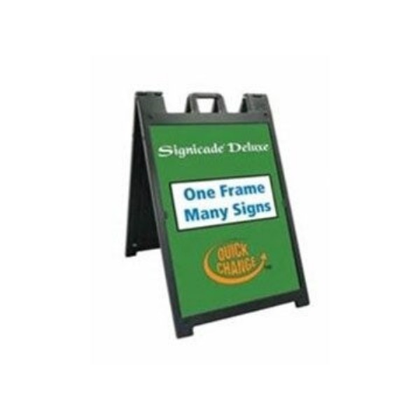 Picture of 36x24 Black Deluxe Sandwich Board Frame