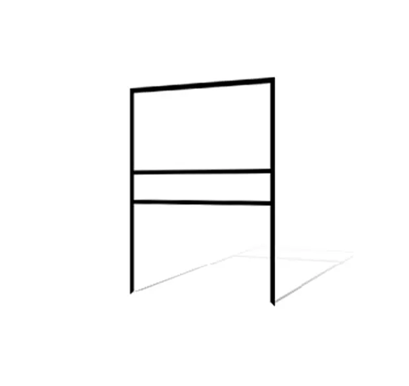 12"h x 18"w Metal Frame