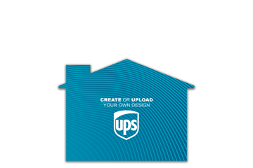 Picture of House Shaped 17" x 20" Yard Sign