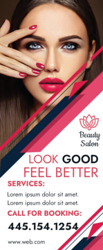Picture of Retractable Banner - Beauty Salon - 01