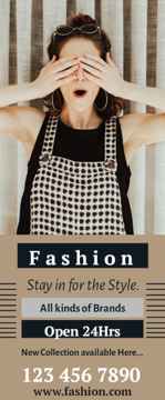 Picture of Retractable Banner - Fashion - 01