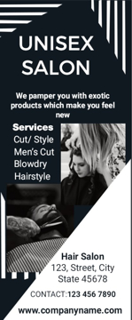Picture of Retractable Banner - Hair Salon - 01