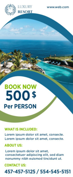 Picture of Retractable Banner - Resort - 01