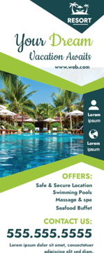 Picture of Retractable Banner - Resort - 02