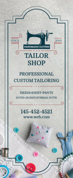 Picture of Retractable Banner - Tailor shop - 01