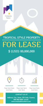 Picture of Retractable Banner - Real Estate-Lease - 01