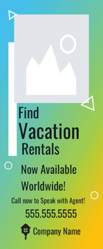 Picture of Retractable Banner - Real Estate-Rent - 02