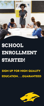Picture of Retractable Banner - Education - 08