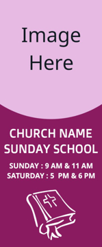Picture of Retractable Banner - Sunday - 07