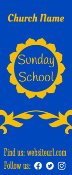 Picture of Retractable Banner - Sunday - 09
