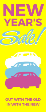 Picture of Retractable Banner - Retail - 72