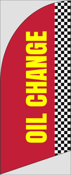 Picture of 6ft x 2ft - Feather Flag - Automotive - 03