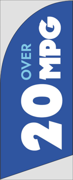 Picture of 6ft x 2ft - Feather Flag - Car Sales - 05