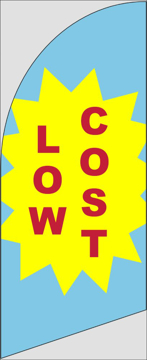 Picture of 6ft x 2ft - Feather Flag - Insurance - 06