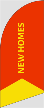 Picture of 6ft x 2ft - Feather Flag - Construction - 01