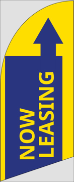 Picture of 6ft x 2ft - Feather Flag - For Rent - 08