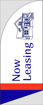 Picture of 6ft x 2ft - Feather Flag - For Rent - 13