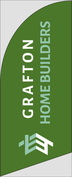 Picture of 6ft x 2ft - Feather Flag - Home Builders & Remodeling - 09