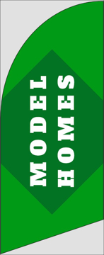 Picture of 6ft x 2ft - Feather Flag - Home Builders & Remodeling - 11