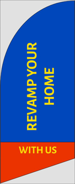 Picture of 6ft x 2ft - Feather Flag - Home Builders & Remodeling - 10