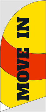 Picture of 6ft x 2ft - Feather Flag - Move-in Ready - 03