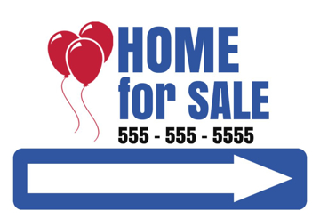 Picture of 12" x 18" - Yard Sign -Directionals - 02