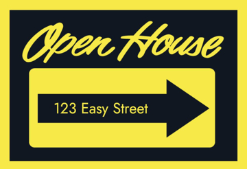 Picture of 12" x 18" - Yard Sign -Directionals - 03