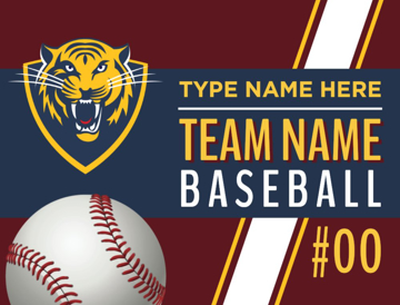Picture of 18" x 24" - Yard Sign - Baseball - 05