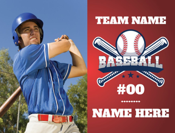 Picture of 18" x 24" - Yard Sign - Baseball - 06
