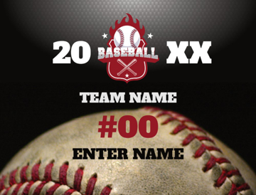 Picture of 18" x 24" - Yard Sign - Baseball - 07