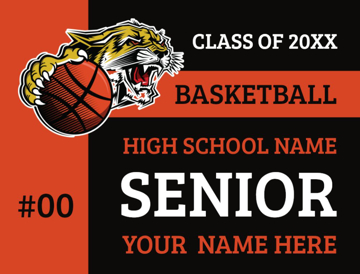 Picture of 18" x 24" - Yard Sign - Basketball - 03