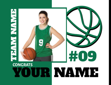Picture of 18" x 24" - Yard Sign - Basketball - 04