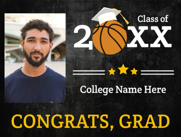 Picture of 18" x 24" - Yard Sign - Basketball - 06