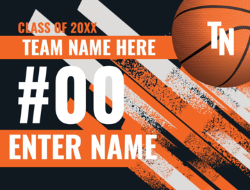 Picture of 18" x 24" - Yard Sign - Basketball - 08