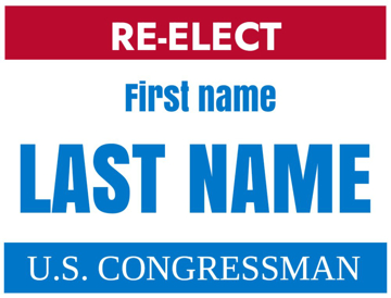 Picture of 18" x 24" - Yard Sign - Campaign - 05