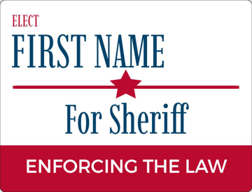 Picture of 18" x 24" - Yard Sign - Campaign - 07