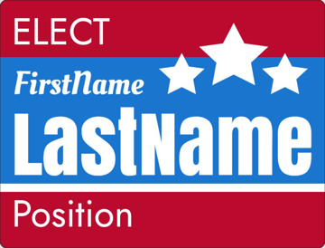 Picture of 18" x 24" - Yard Sign - Campaign - 15