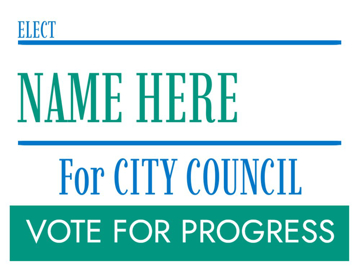Picture of 18" x 24" - Yard Sign - Campaign - 17
