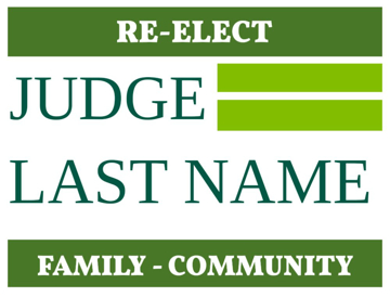 Picture of 18" x 24" - Yard Sign - Campaign - 18
