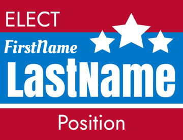 Picture of 18" x 24" - Yard Sign - Campaign - 26