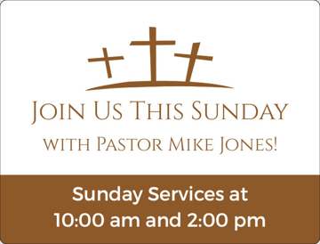 Picture of 18" x 24" - Yard Sign - Churches - 01