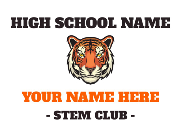 Picture of 18" x 24" - Yard Sign - Clubs - 18