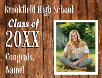 Picture of 18" x 24" - Yard Sign - Congrat Signs - 02
