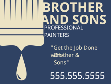 Picture of 18" x 24" - Yard Sign - Contractors - 12